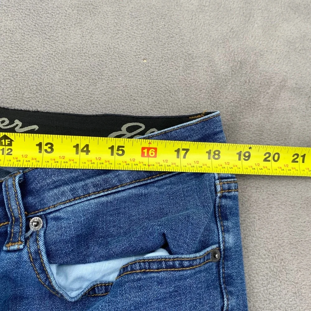 Eddie Bauer Mens Straight Leg Jeans Blue Medium Wash Denim 36x32 Mid Rise
